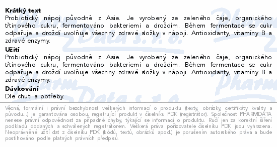 The Gutsy Captain Kombucha original zero BIO 400ml