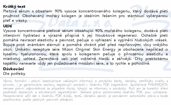 Mizon Original Skin Energy Collagen 100 30ml