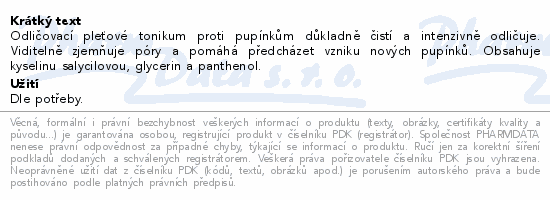 SALT HOUSE Natural Minerals toner proti akné 200ml