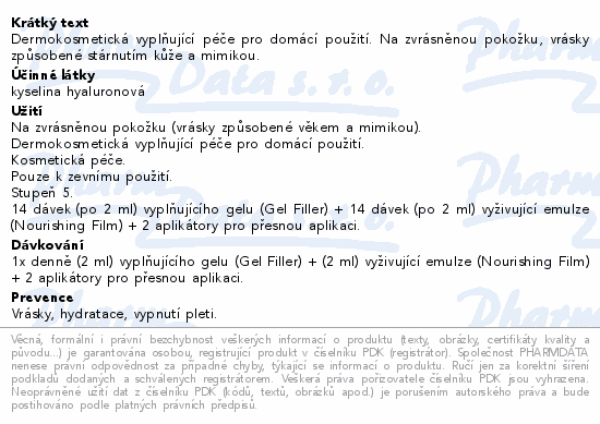 FILLERINA 12HA pl.péče vypl.účinek (st.5) 2x30ml