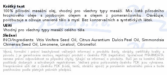 Kine-MAX REFRESH AND RELAX Massage Oil 500ml