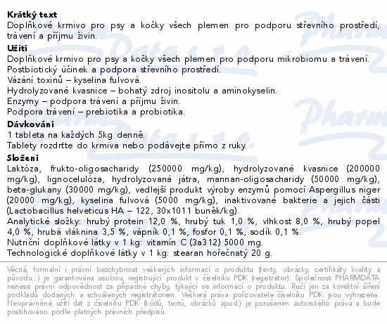Canvit Probio pro psy a kočky tbl.110
