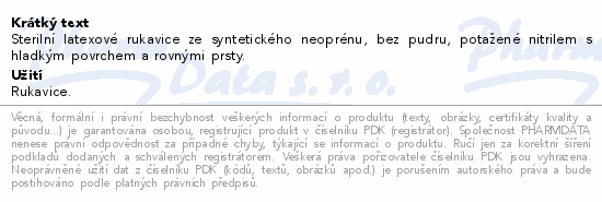 PROTEXIS ESSENTIAL LATEX 200párů velikost 8.5