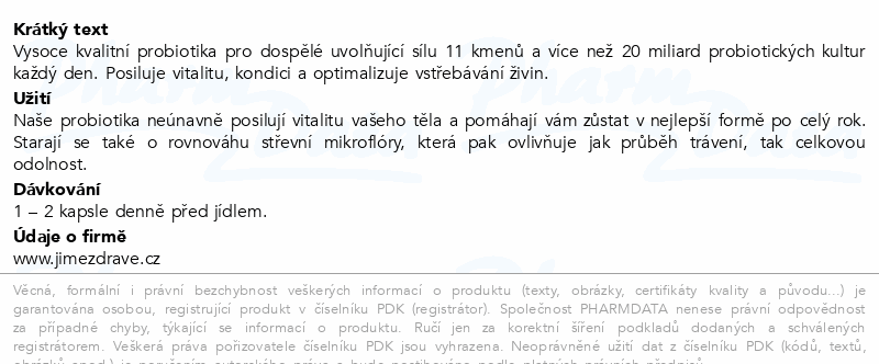 JZ Probiotika FORTE cps. 60