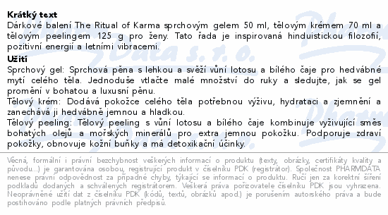 Rituals The Ritual of Karma set 2025