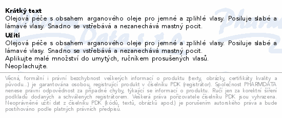 Moroccanoil olej pro jemné vlasy 100ml