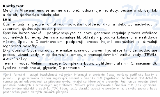 DERMEDIC MELUMIN Anti-Ageing Micel.emulze 200ml