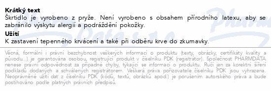Obinadlo škrtící pryžové 4x70cm