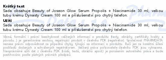 Beauty of Joseon Glass Skin set