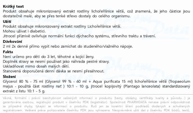 Edenpharma Lichořeřiš.větší+jitrocel Junior 100ml