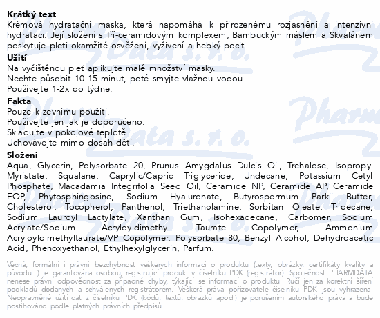 Vellena Hydrating cream mask 50ml