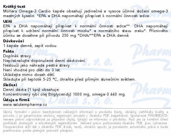 Mollers Omega-3 Cardio cps.60