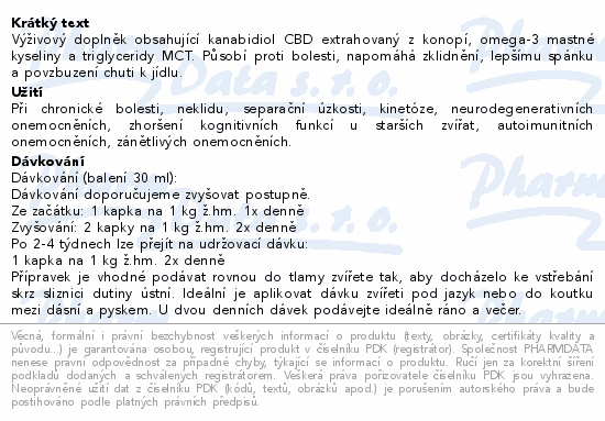 Stanvet CroniCare olej 30ml