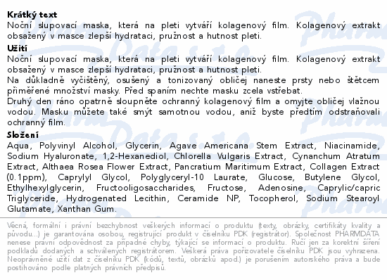 Medicube kolagenová noční pleťová maska 75ml