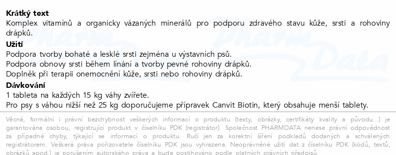 Canvit Biotin M tbl.115