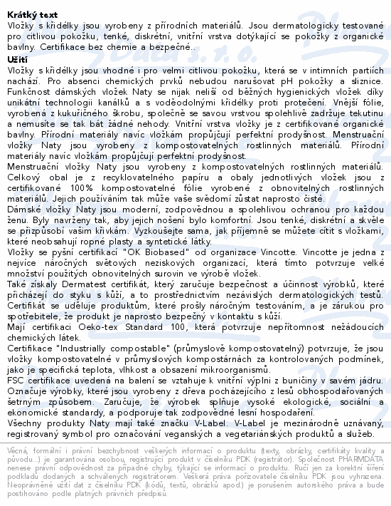 Naty vložky Super 12ks