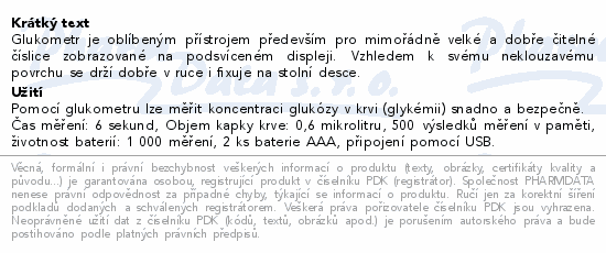 Wellion CALLA light glukometr set červený