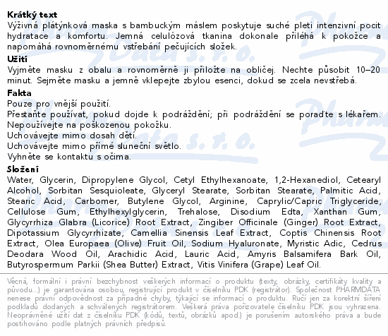 MISSHA Airy Fit Sheet Mask Shea Butter 19g