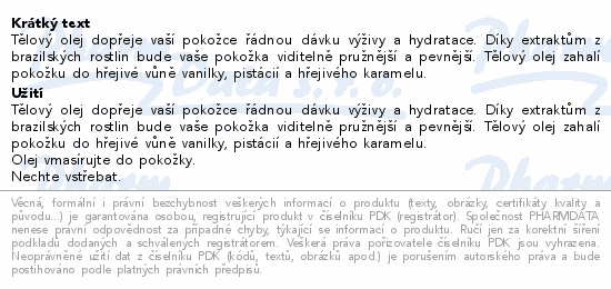 Sol de Janeiro Bum Bum vyživující těl.olej 100ml