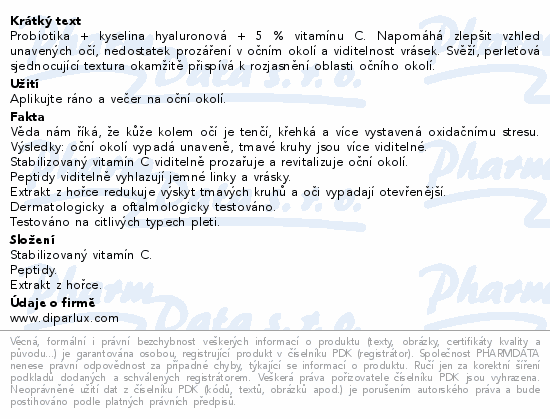 SVR C Eye Biotic Vyhlazuj.a rozjas.oční péče 15ml