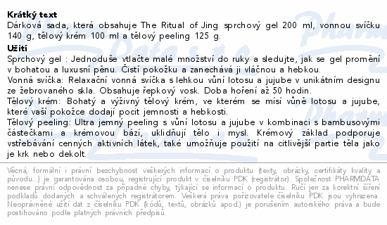 Rituals The Ritual of Jing Medium Gift set 2025