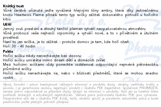 WoodWick Frasier Fir vonná svíčka 453.6g