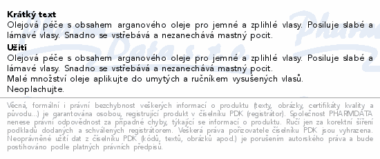 Moroccanoil olej pro jemné vlasy 50ml