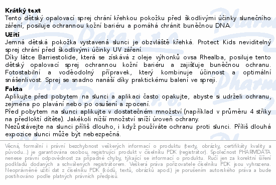 A-DERMA Protect Kids transpar.sprej SPF50+ 200ml