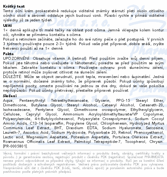 Neutrogena Retinol Boost oční krém 15ml