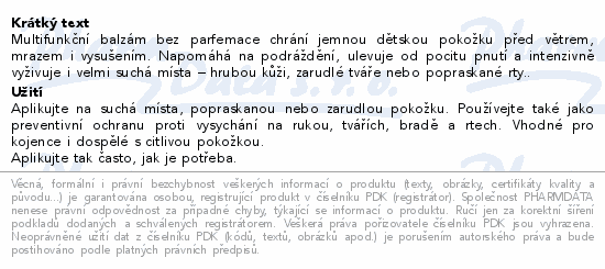 WELEDA baby Měsíčkový balzám All-in-one 25g