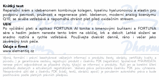 FORTUNA Intensive Repair Cream 50g