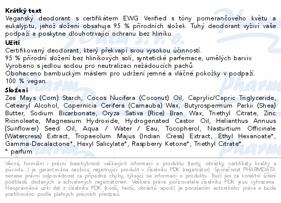 ATTITUDE Tuhý deo pomeranč.květ a eukalyptus 75g