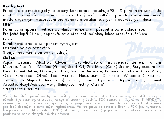 ATTITUDE Kondicionér vyživující 240ml
