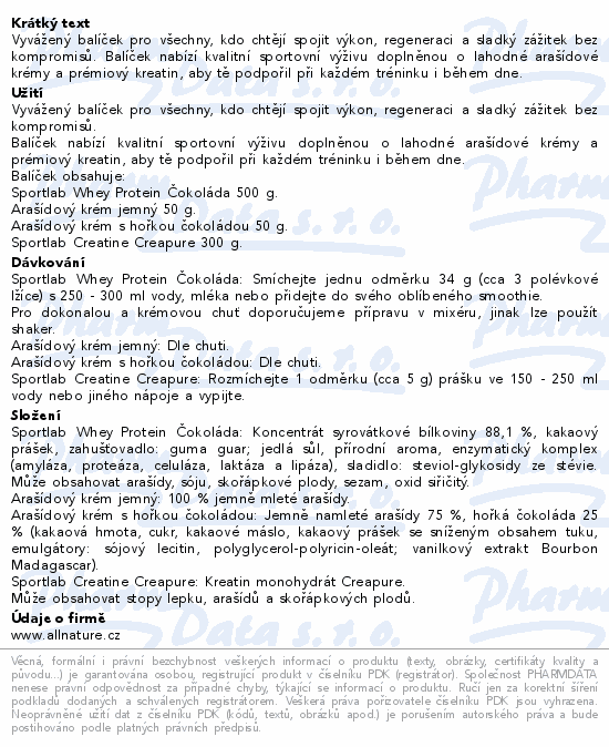 Allnature Chocolate Protein Box