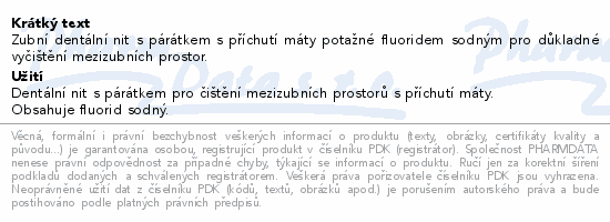 DenTek Complete Clean dentální nit s párátkem 40ks