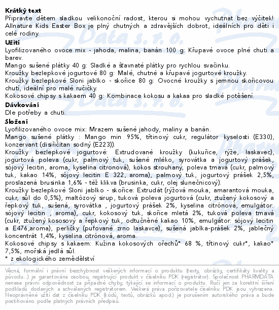 Allnature Kids Easter Box