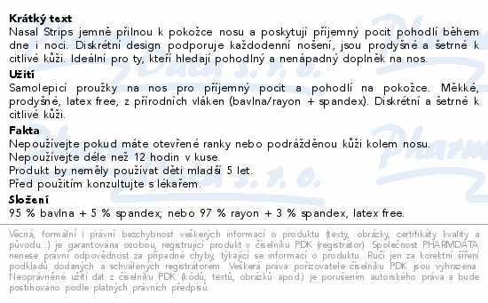 Lumox NasalStrips 30 pásků