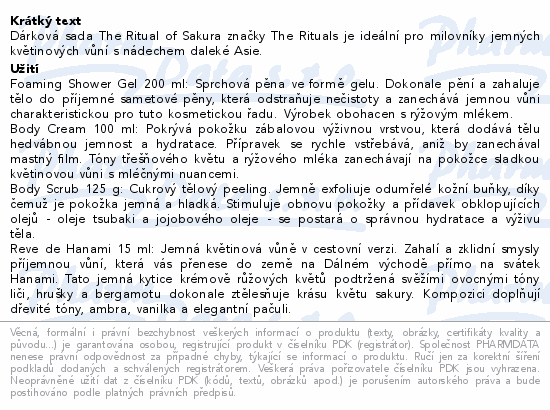 Rituals The Ritual of Sakura set