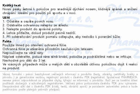 Wild Stripes Nose Stripes 12ks