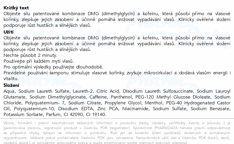 Plantur DMG Clinical Shampoo 250ml