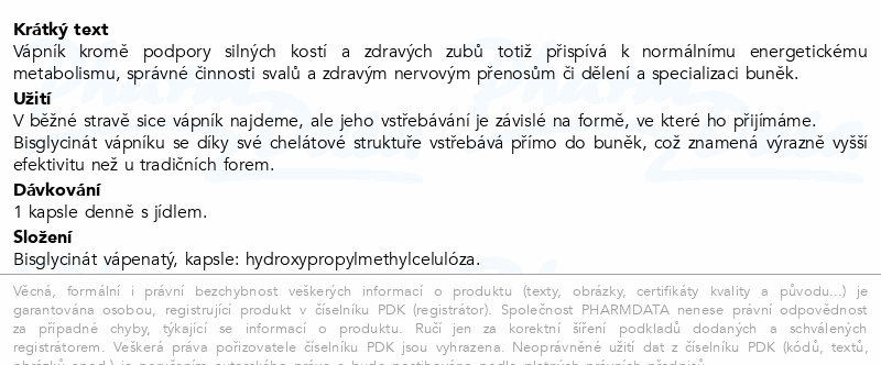 JZ Vápník bisglycinát cps.90