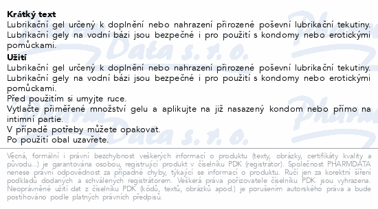 Coolex lubrikační gel na vodné bázi jahoda 100ml