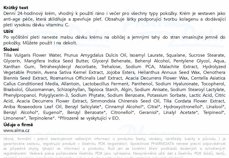 Alma Sántí lehký pleťový krém 50ml