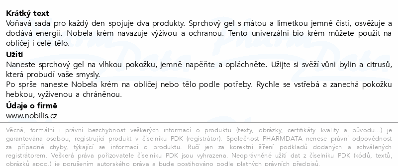 Nobilis Tilia Voňavá sada pro každý den