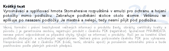 Pasta vyplňovací Stomahesive 30g