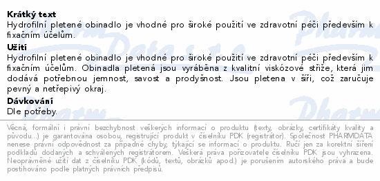 B-KNITT obinadlo pletené nesterilní 10cmx5m 10ks