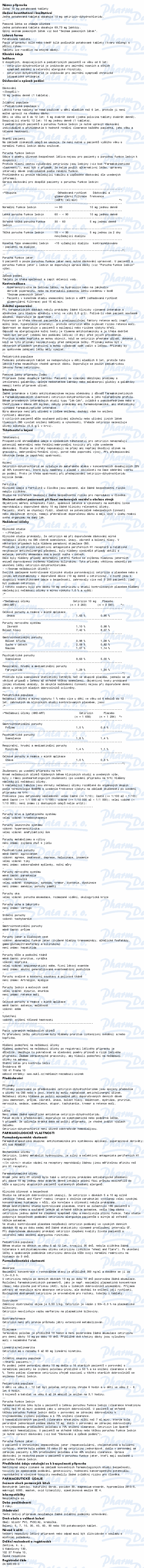 Zodac 10mg tbl.flm.10